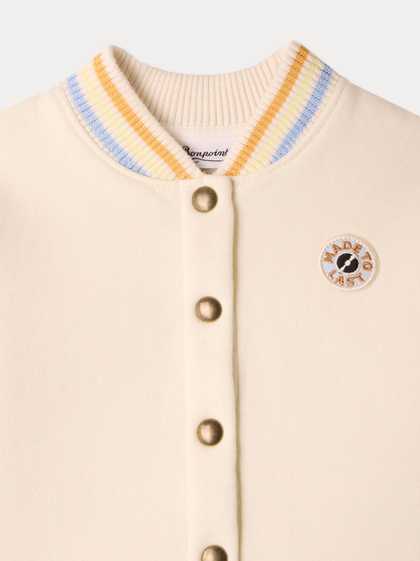 Milan baby sweatshirt in organic cotton