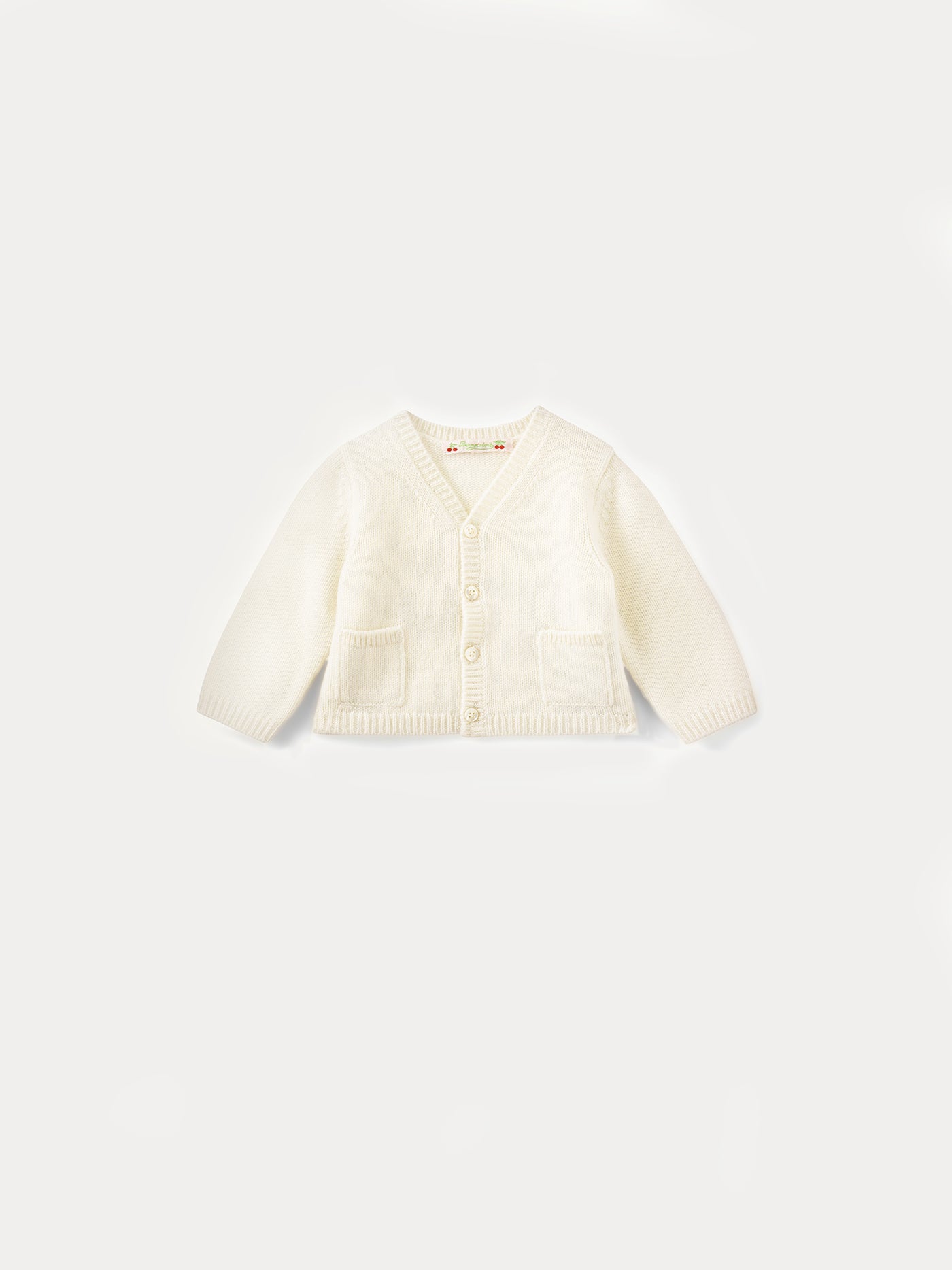 Cashmere Baby cardigan milk white