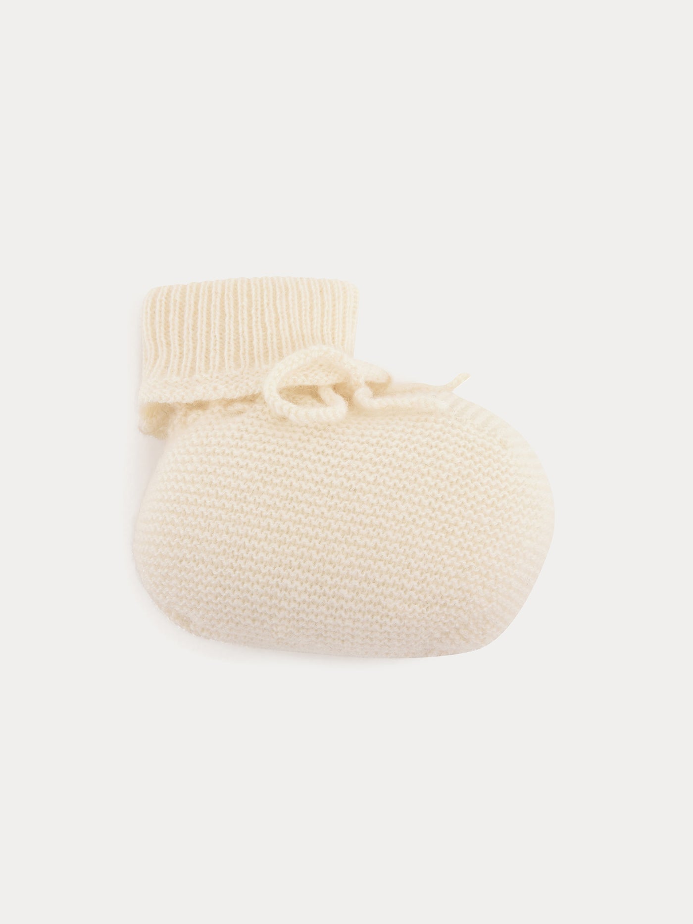 Baby Cashmere Booties milk white