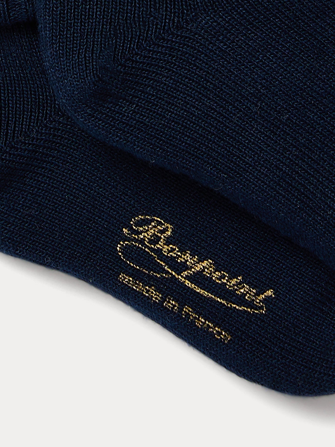 Baby cotton navy socks