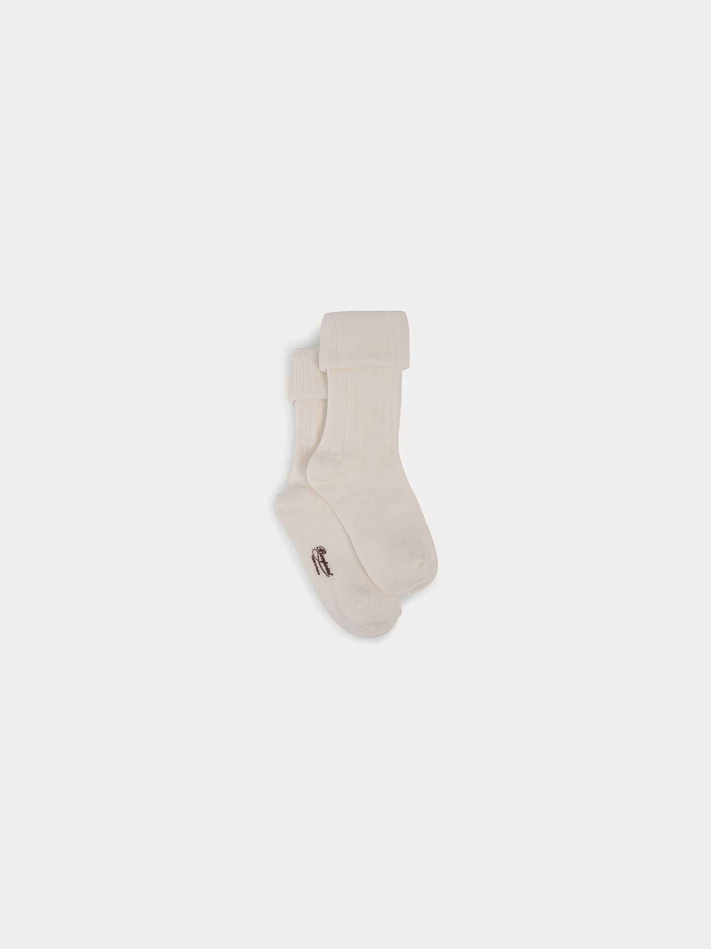 Socks milk white