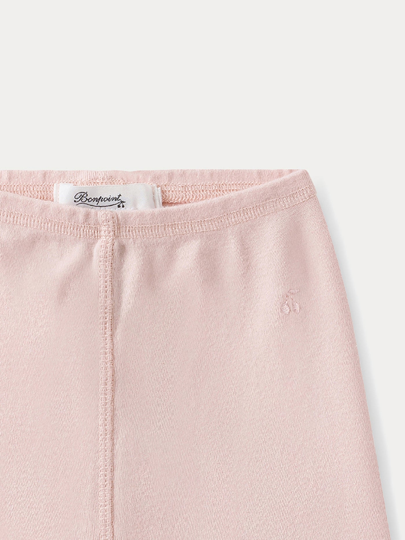 Babies' legging pale pink