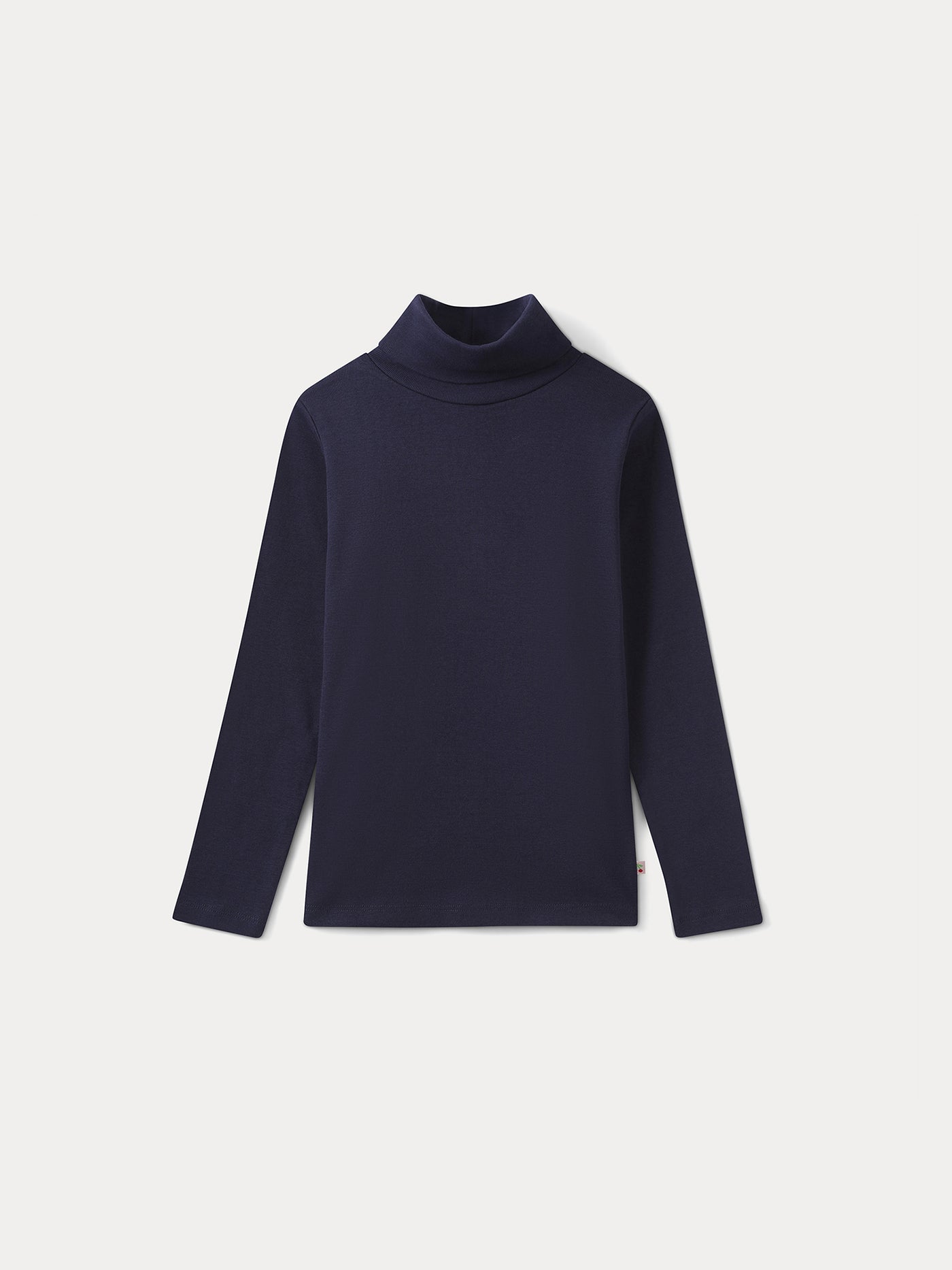 Thin turtleneck sweater navy