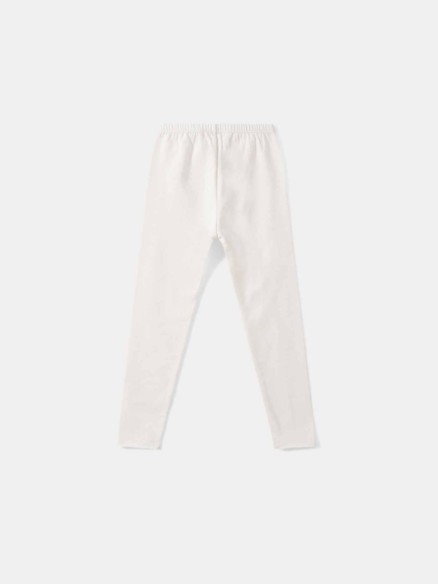 Plain leggings milk white