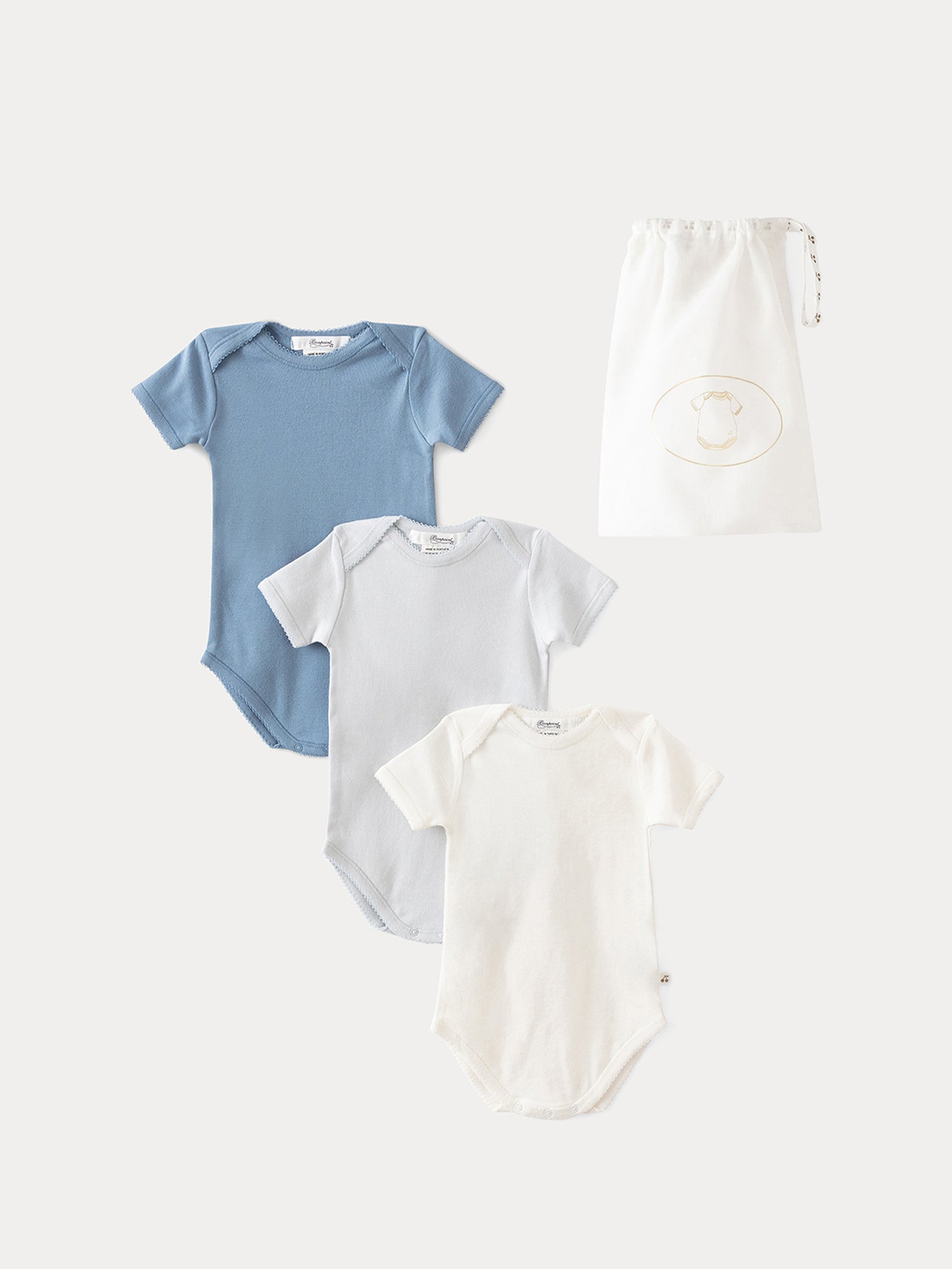 Bonpoint 7 Days of the Week popular onesies bodysuits