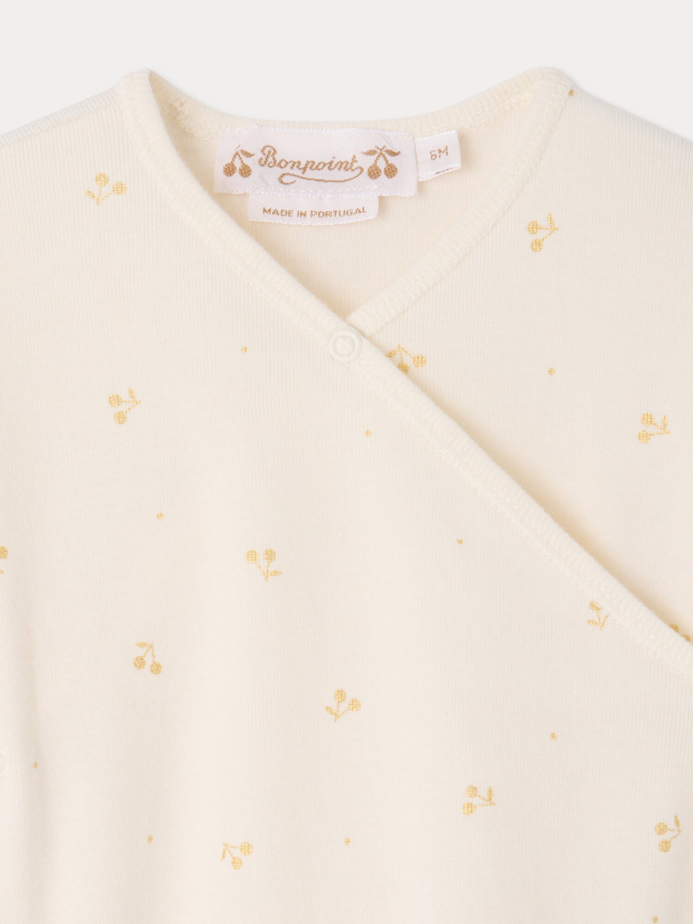 Baby Surplice Pajamas gold