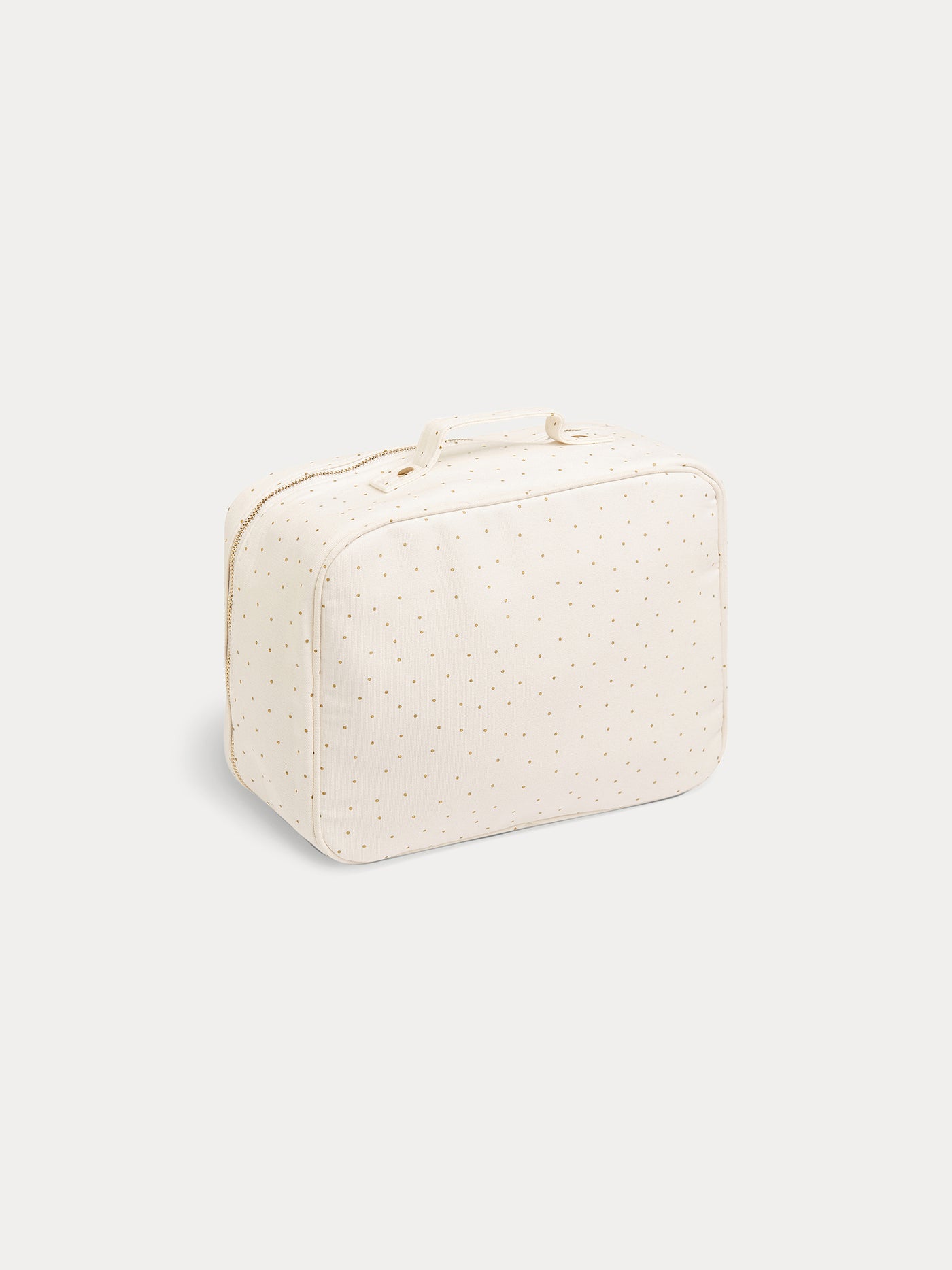 Baby Size 2 Medium Suitcase gold