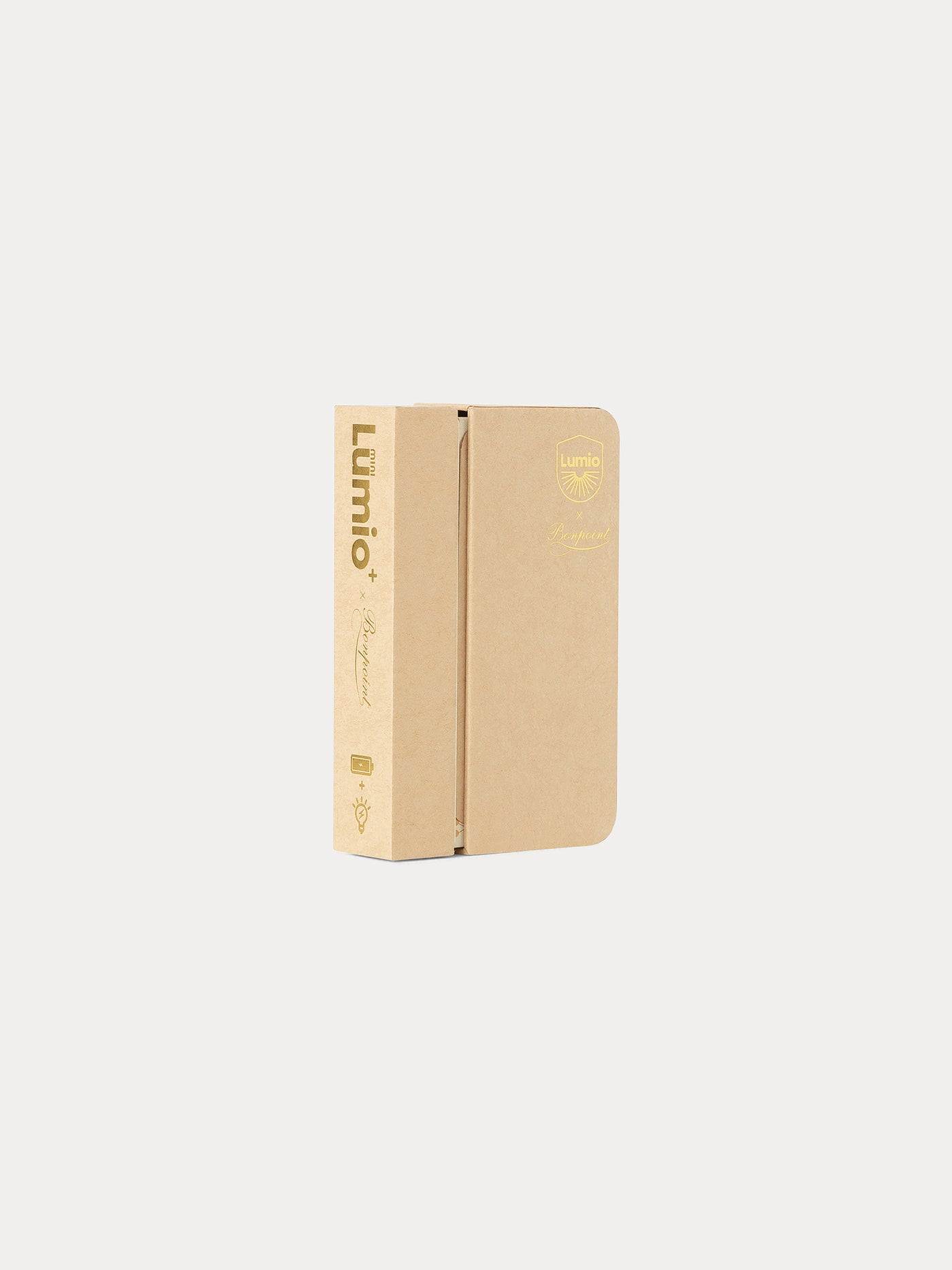 Lumio x Bonpoint book lamp Gold