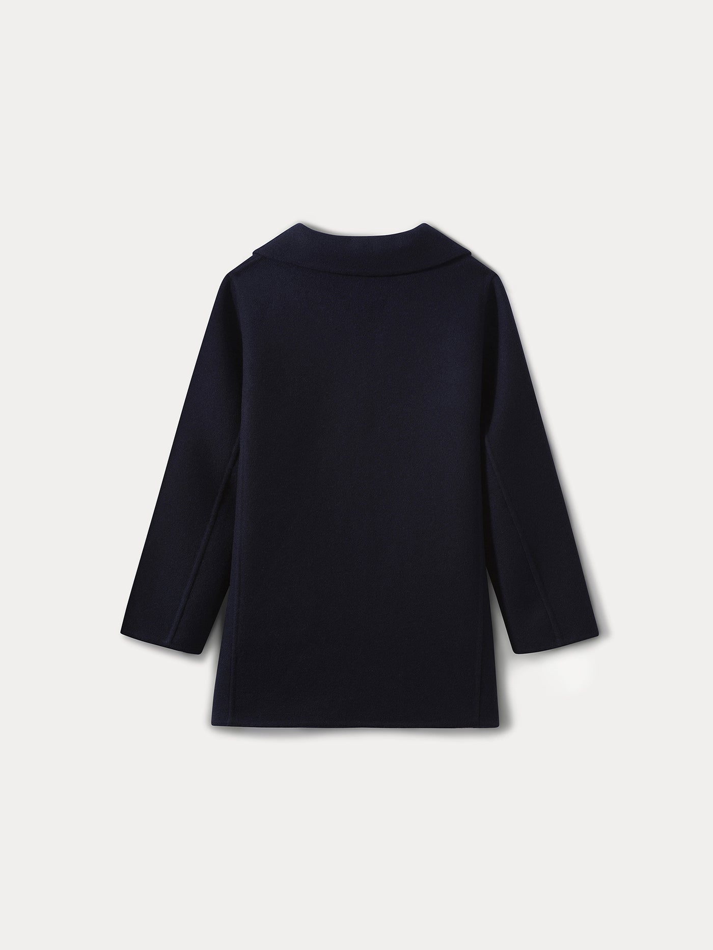 Girls' Cashmere Coat navy
