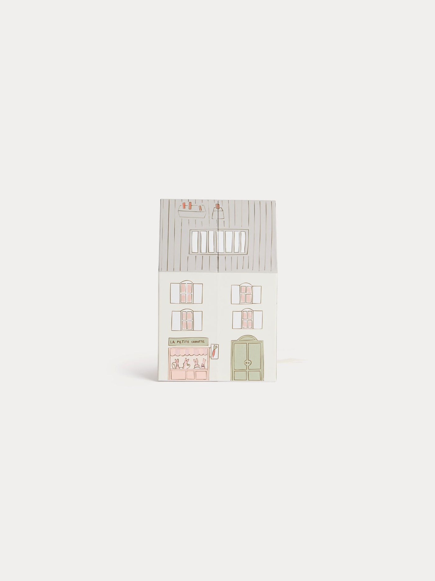 Pink house printed box