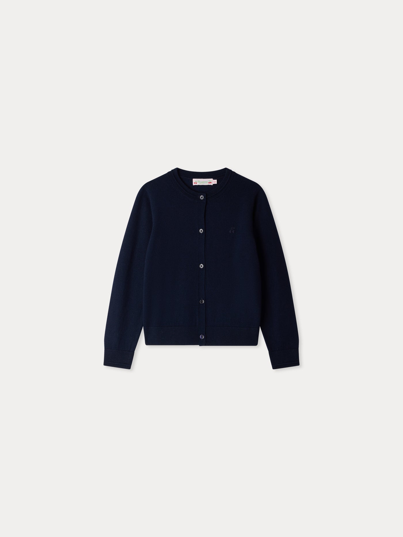 Mayana navy wool cardigan
