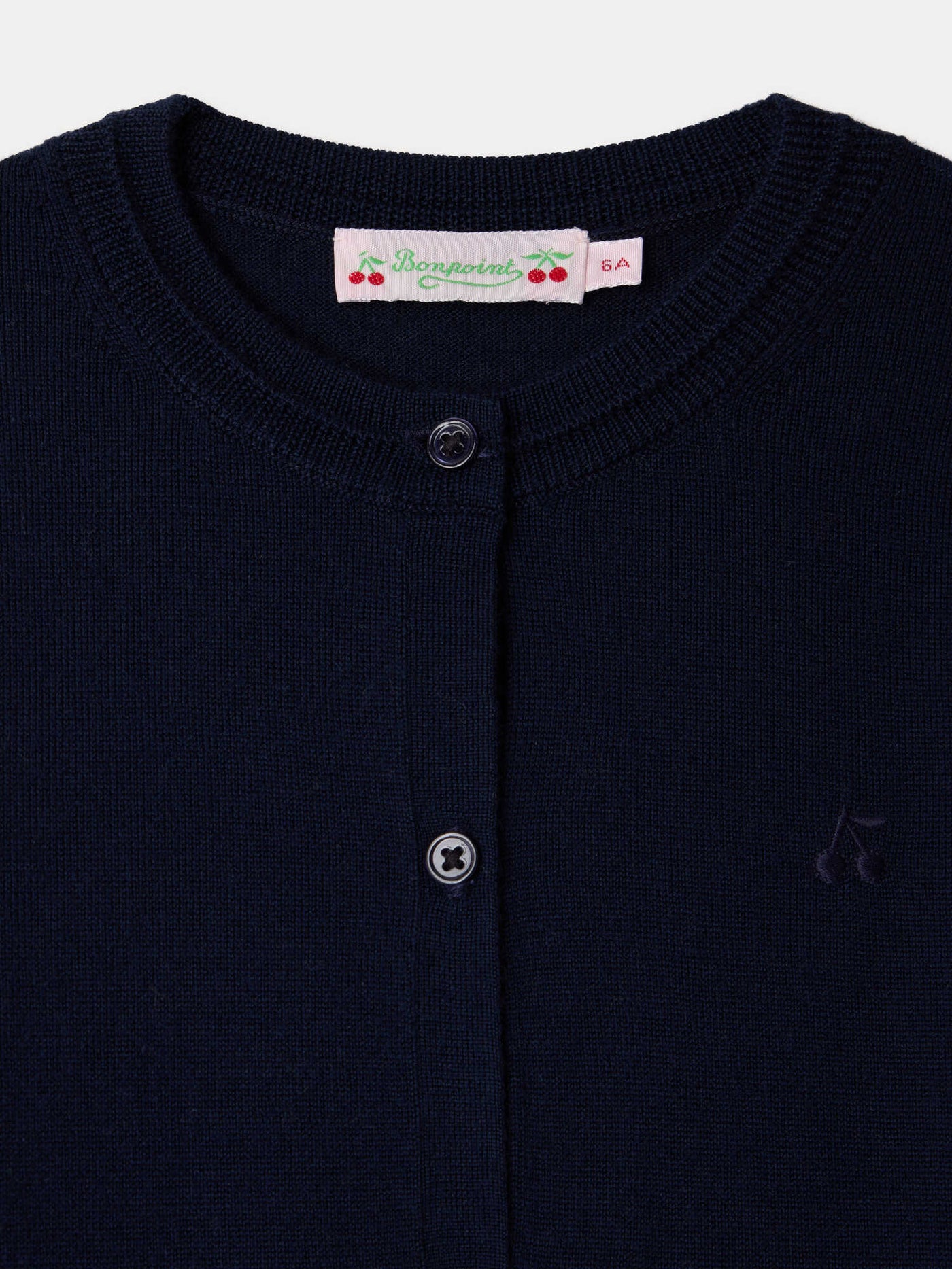Mayana navy wool cardigan