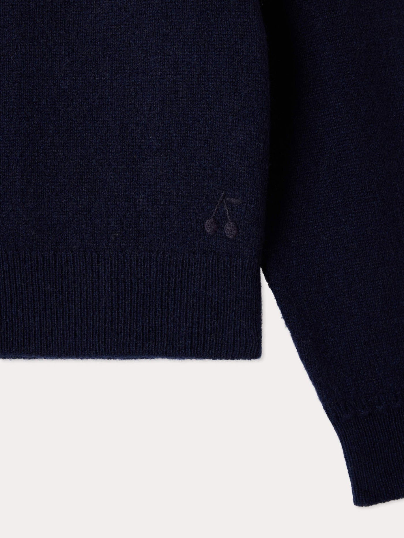 Meriane navy cashmere cardigan
