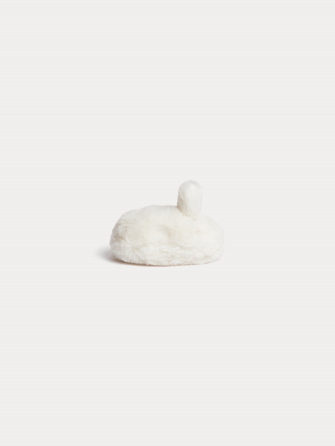 Rabbit faux fur slippers