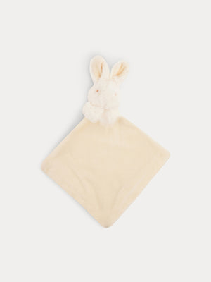 Rabbit comforter in faux fur