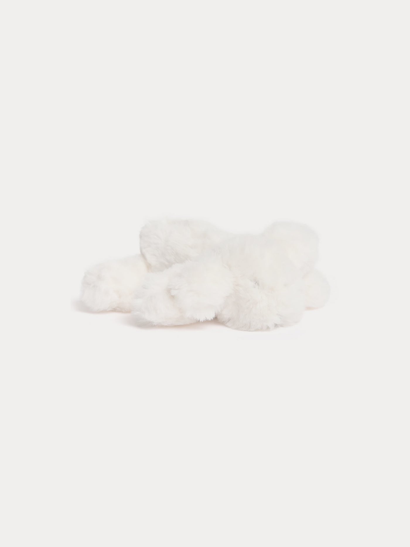 Aimer The Dog Stuffed Toy milk white