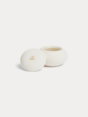 Ceramic baby tooth box