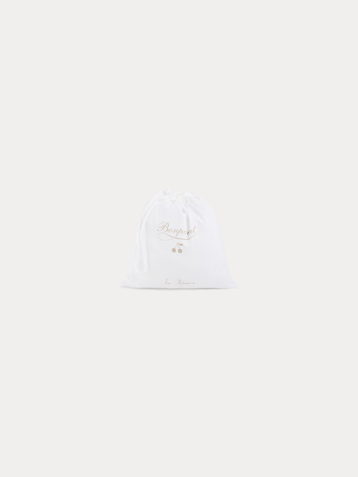 Set of embroidered bibs White