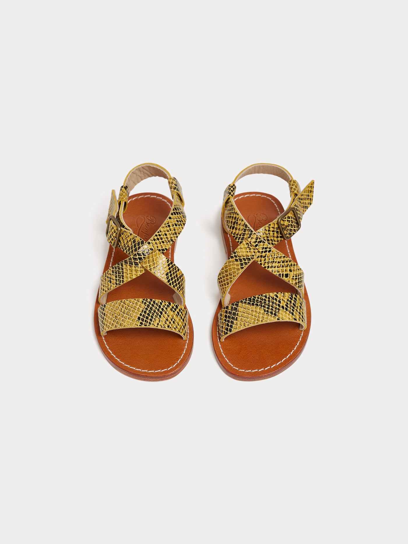Caina Sandals acid yellow