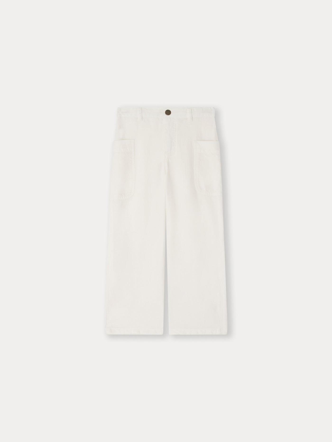 Looping Pants milk white