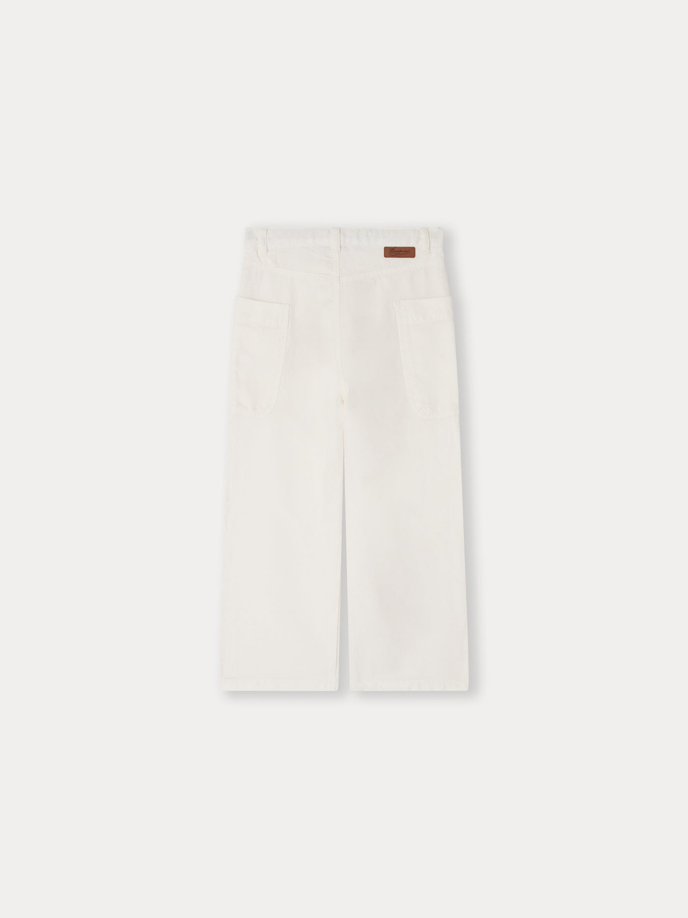 Looping Pants milk white
