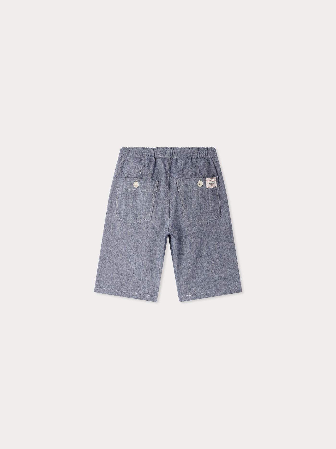 Erno shorts in chambray with elastic waist