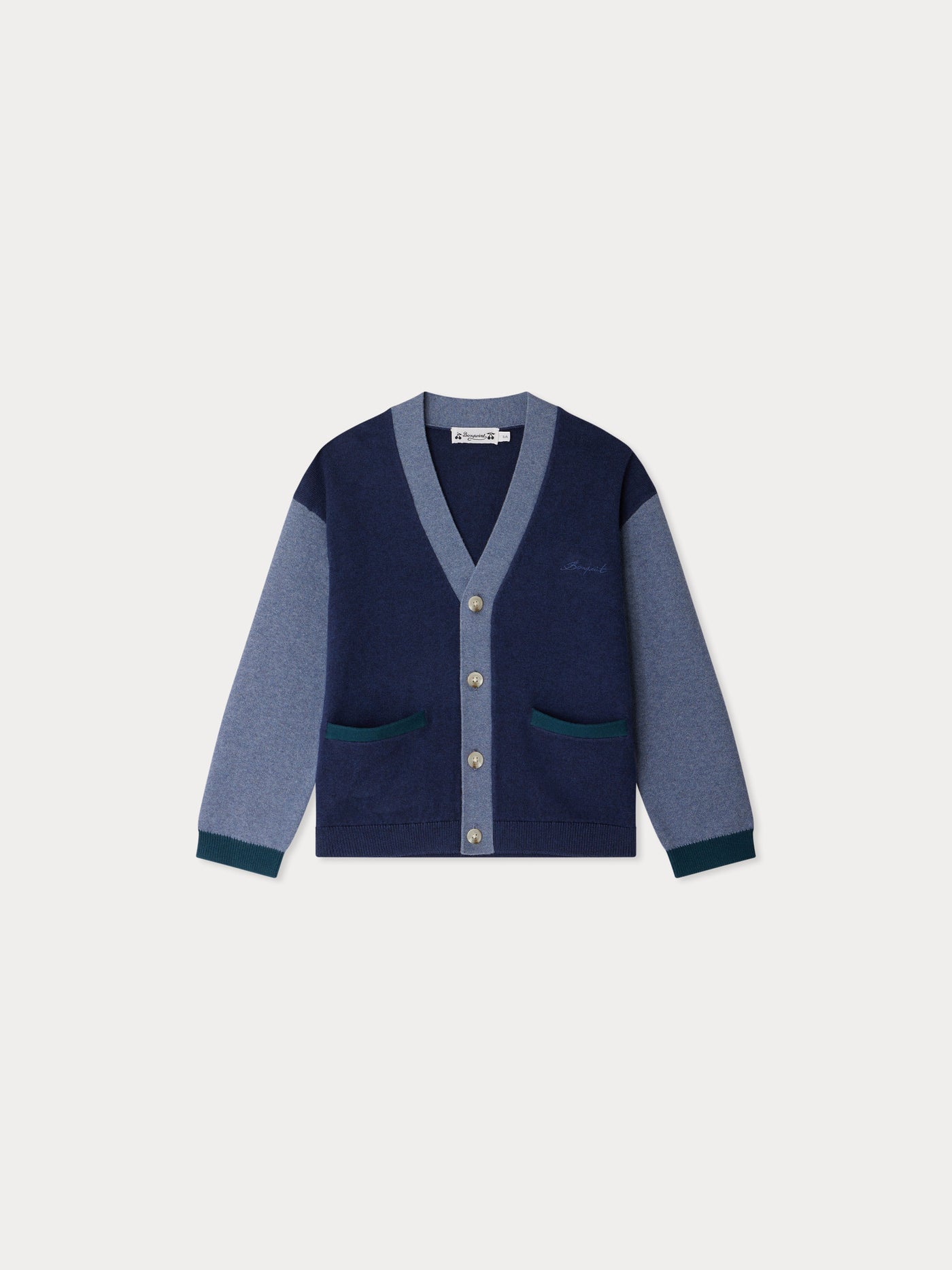 Edouard color block cardigan