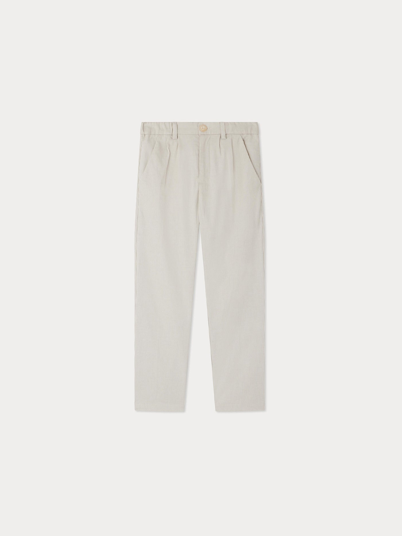 Stephen chino pants with fine stripes