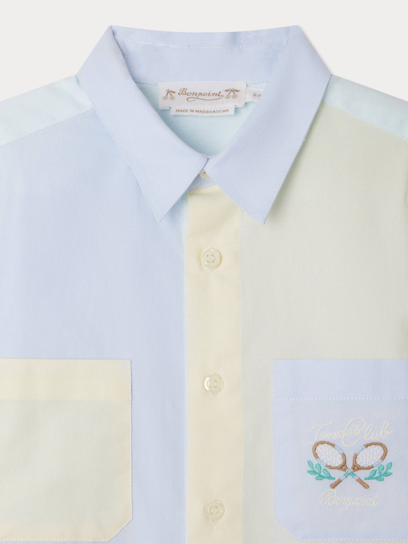 Erven shirt embroidered "tennis club"