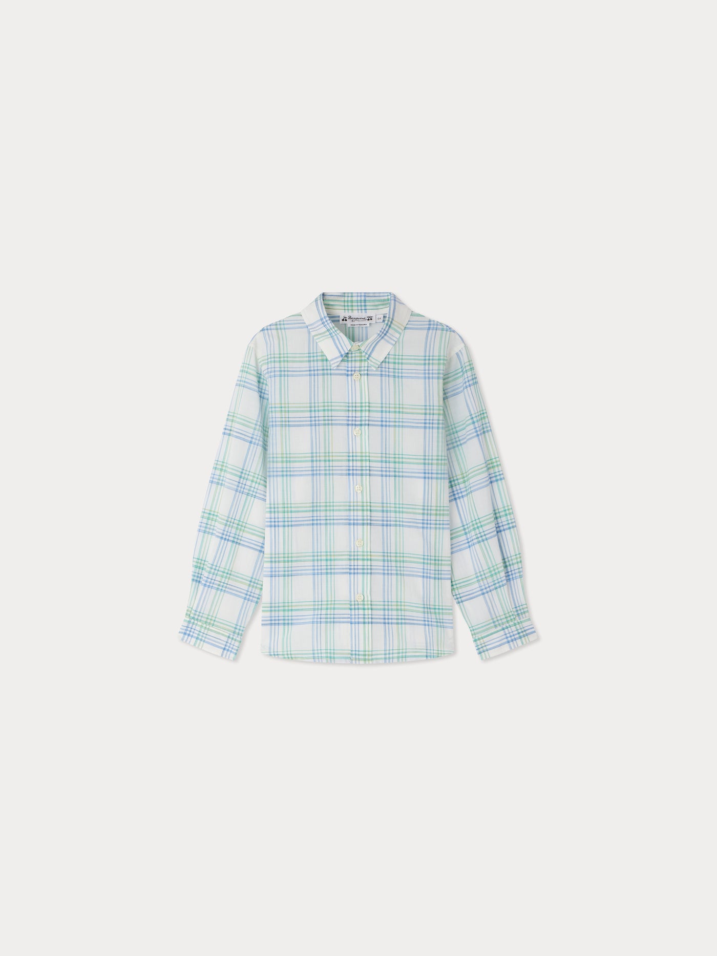 Daho shirt in blue checks