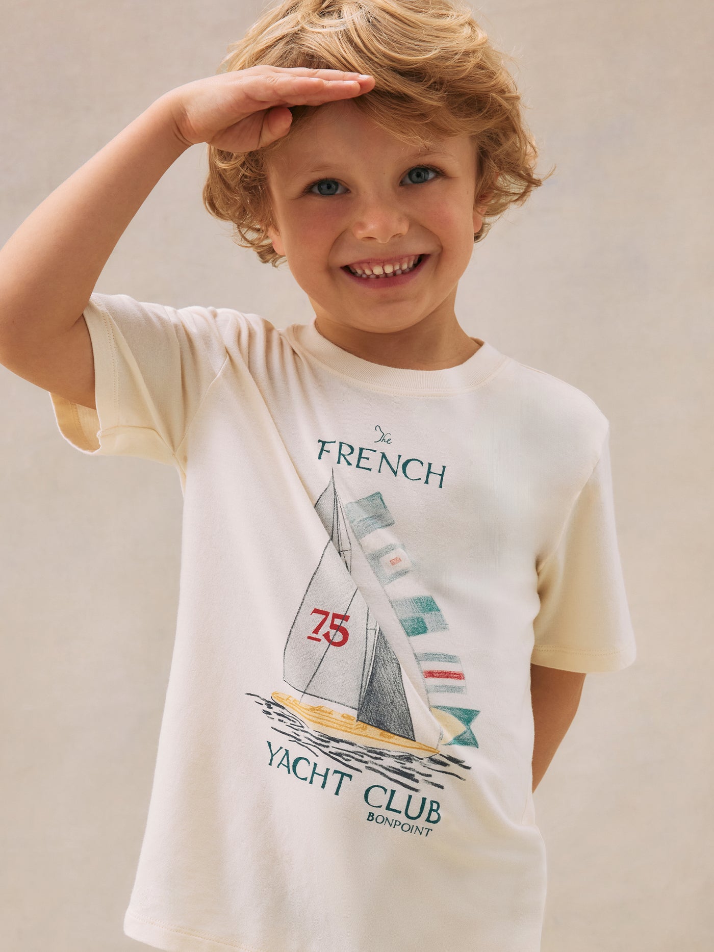 Thibald t-shirt with Yacht Club print