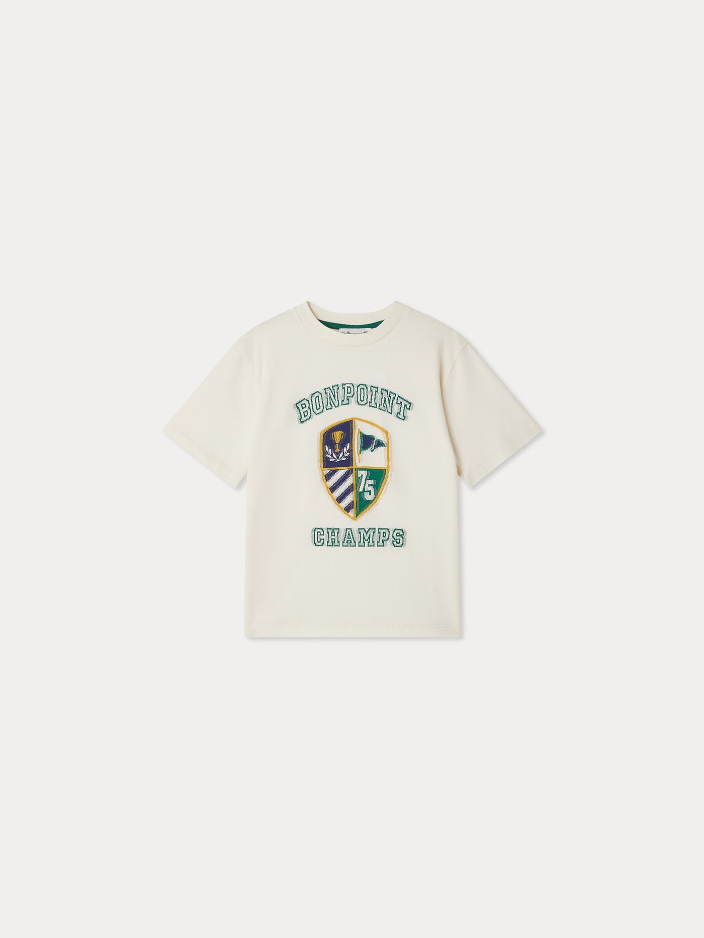 Esmond t-shirt with "bonpoint champs" print