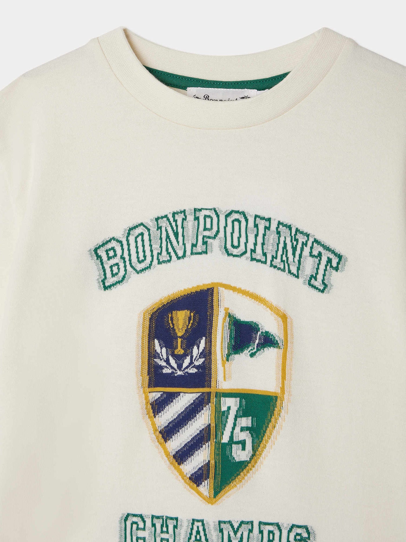 Esmond t-shirt with "bonpoint champs" print