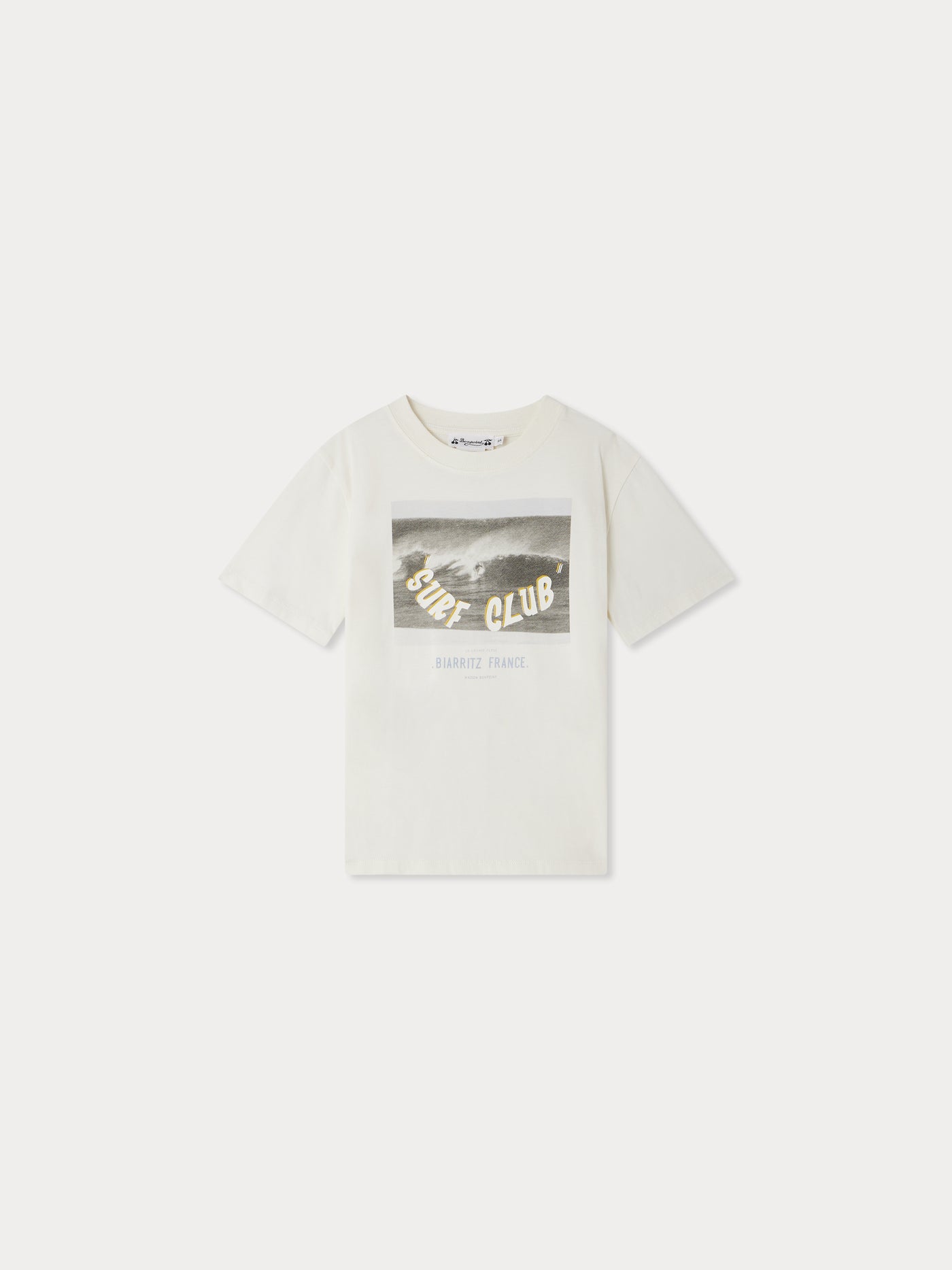 Thibald t-shirt with Surf Club print in organic cotton