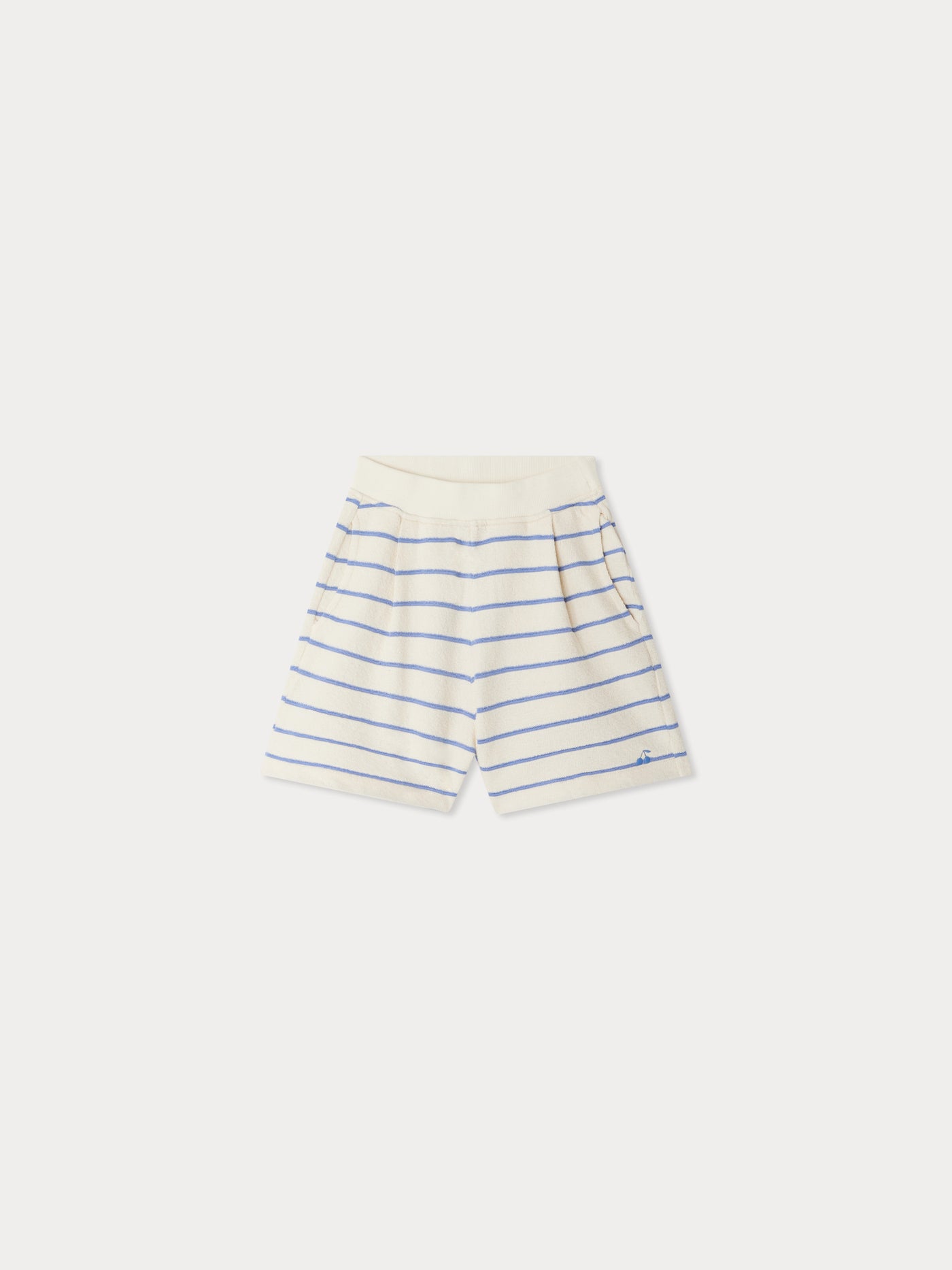 Cornelia striped shorts in fleece