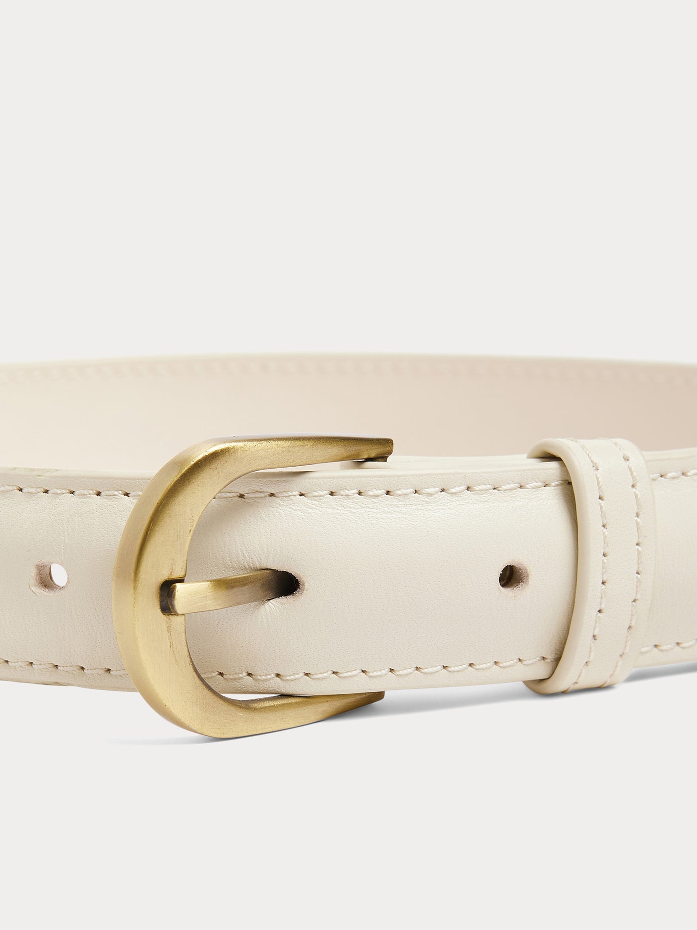 Emrie belt in leather with fish pouch