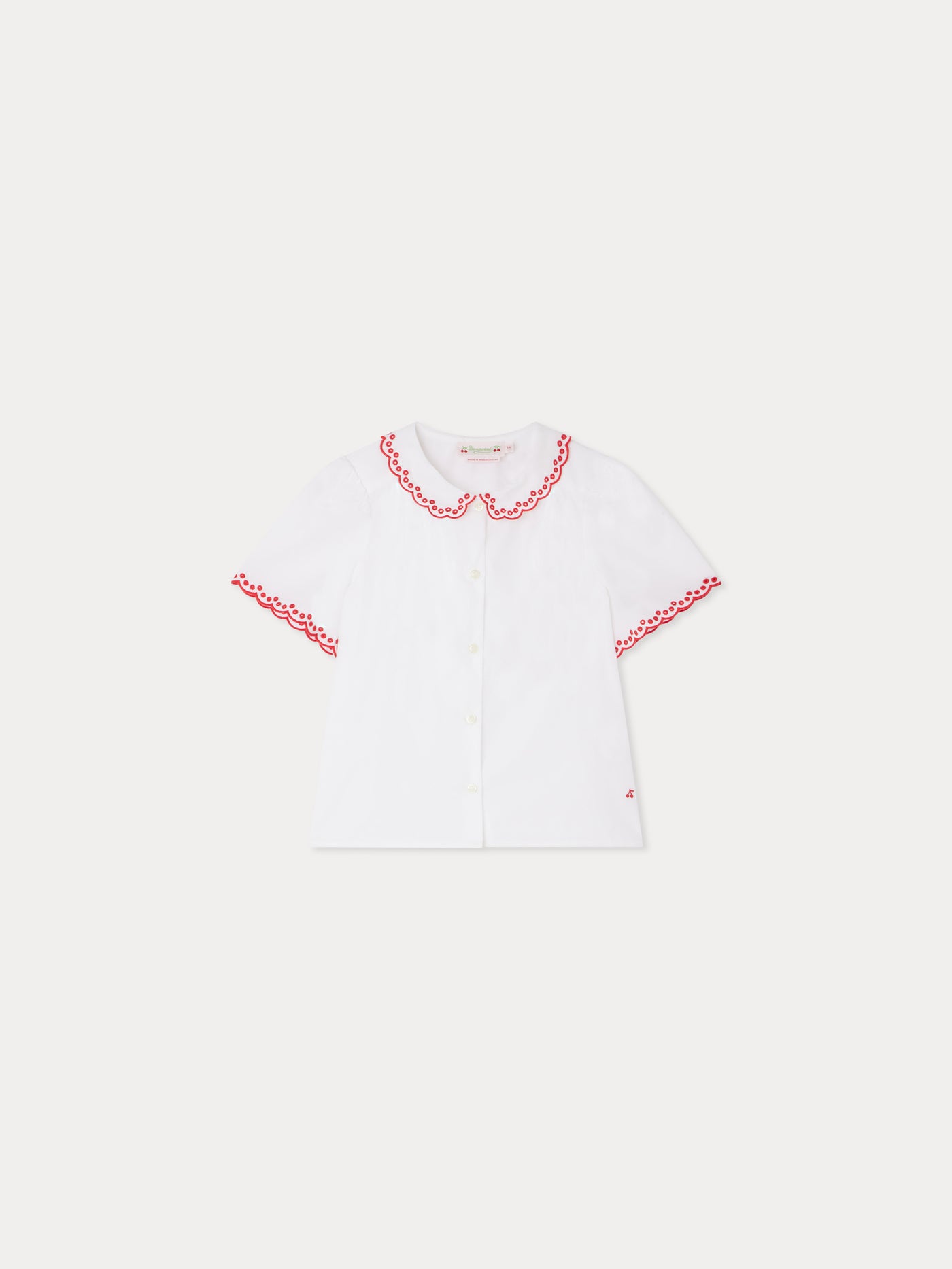 Ezzie blouse with English embroidery
