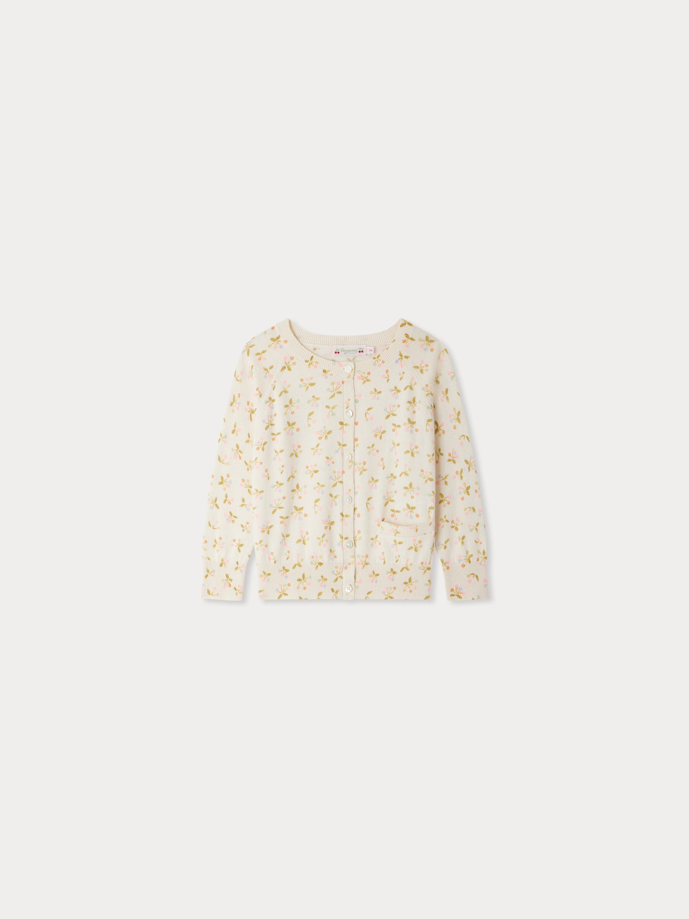 Enoha cardigan with cherry print