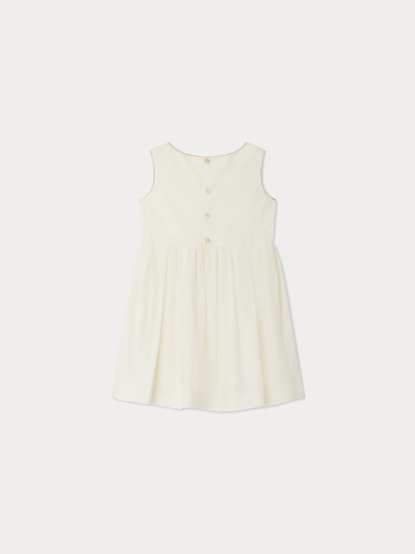 Alina embroidered dress in poplin