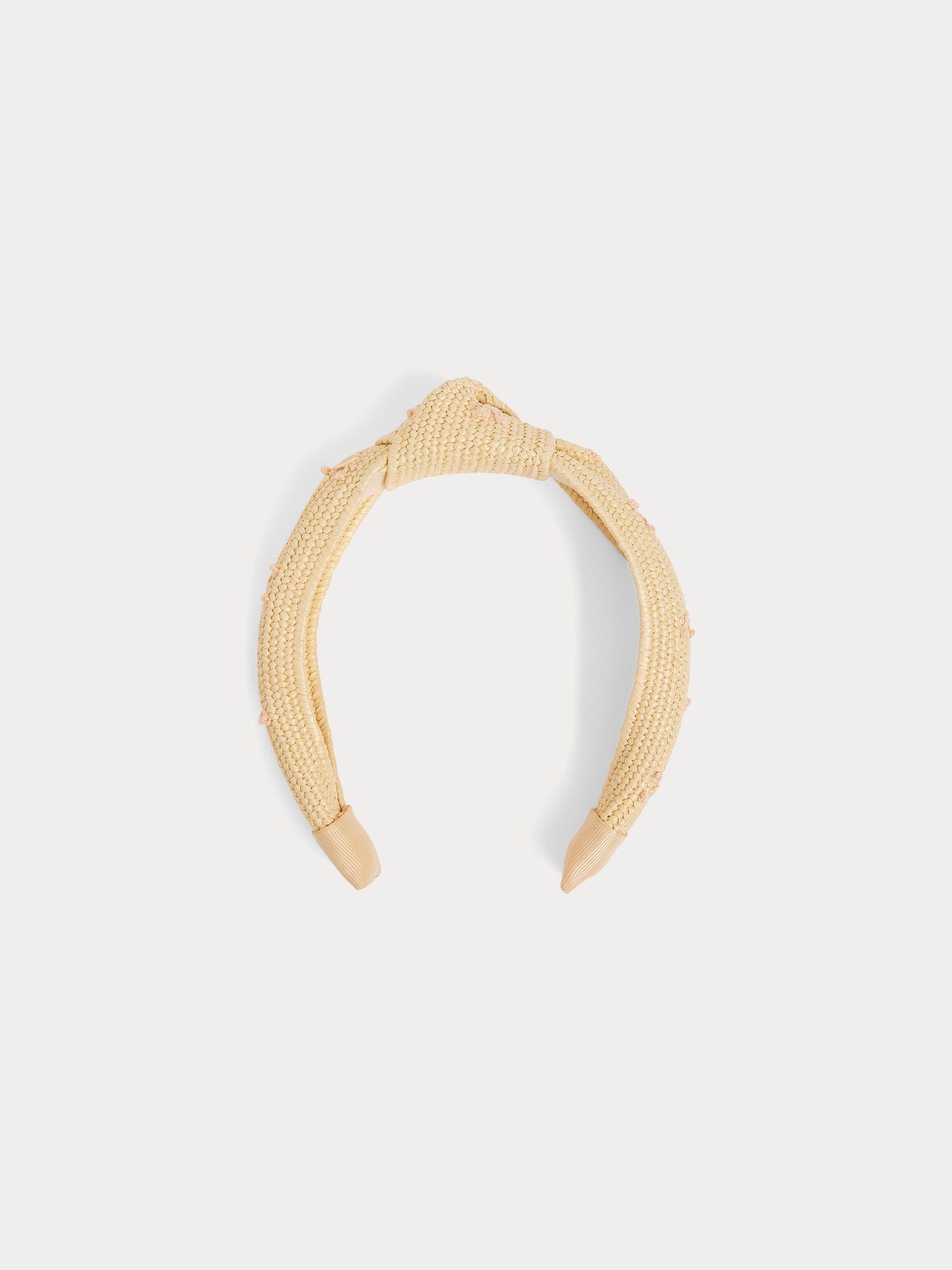 Edeline raffia headband with bow