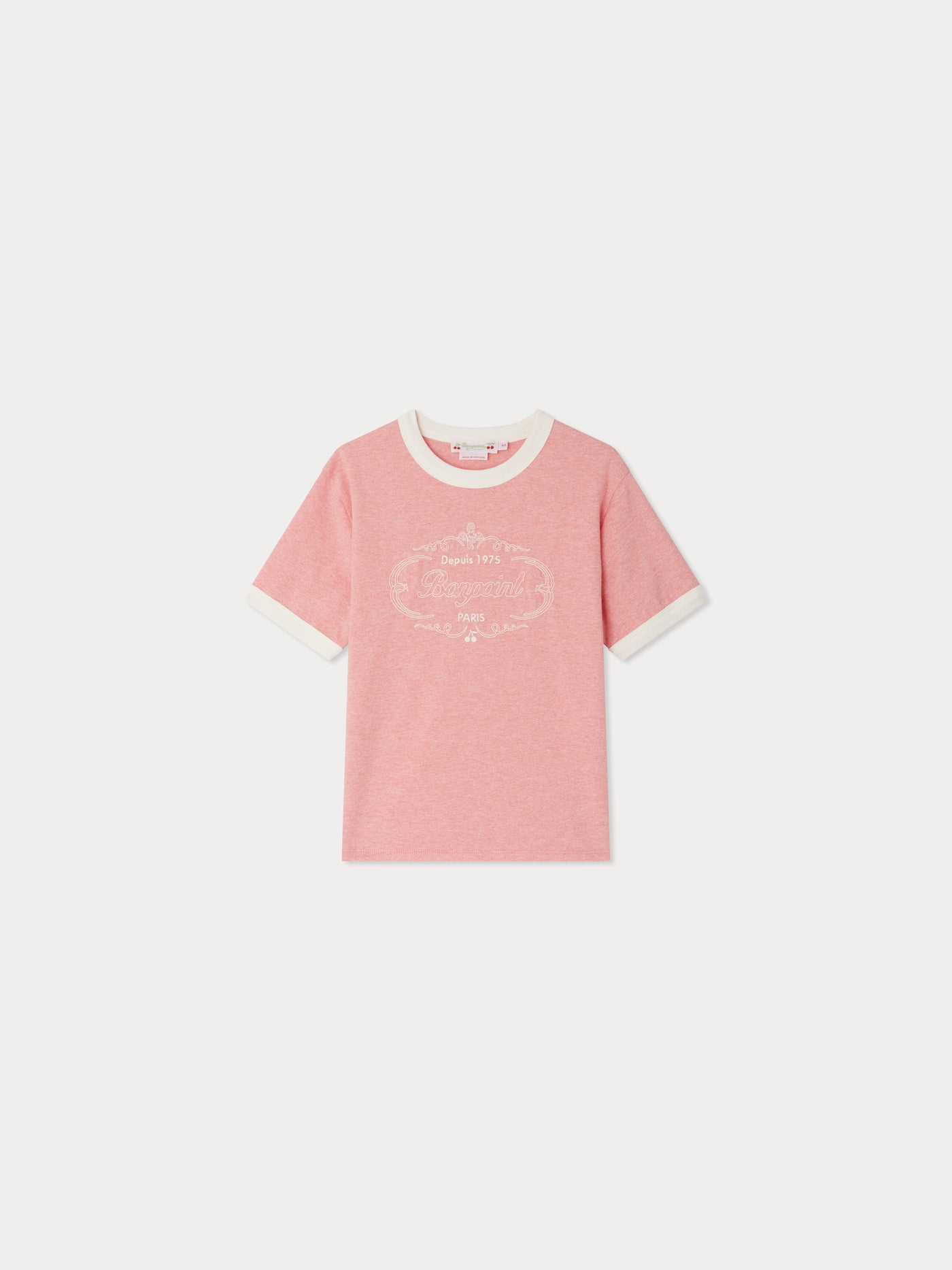Emma embroidered t-shirt in organic cotton