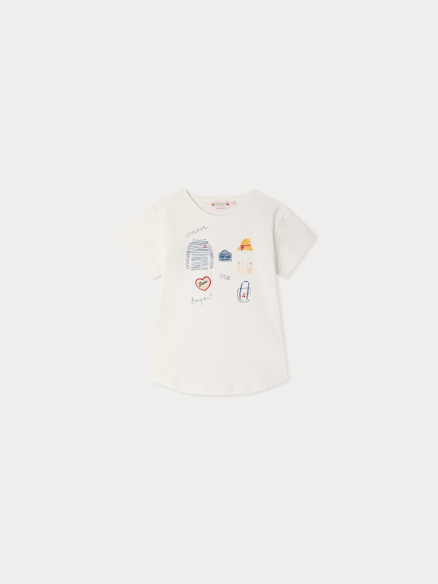 Aada t-shirt with Parisian print