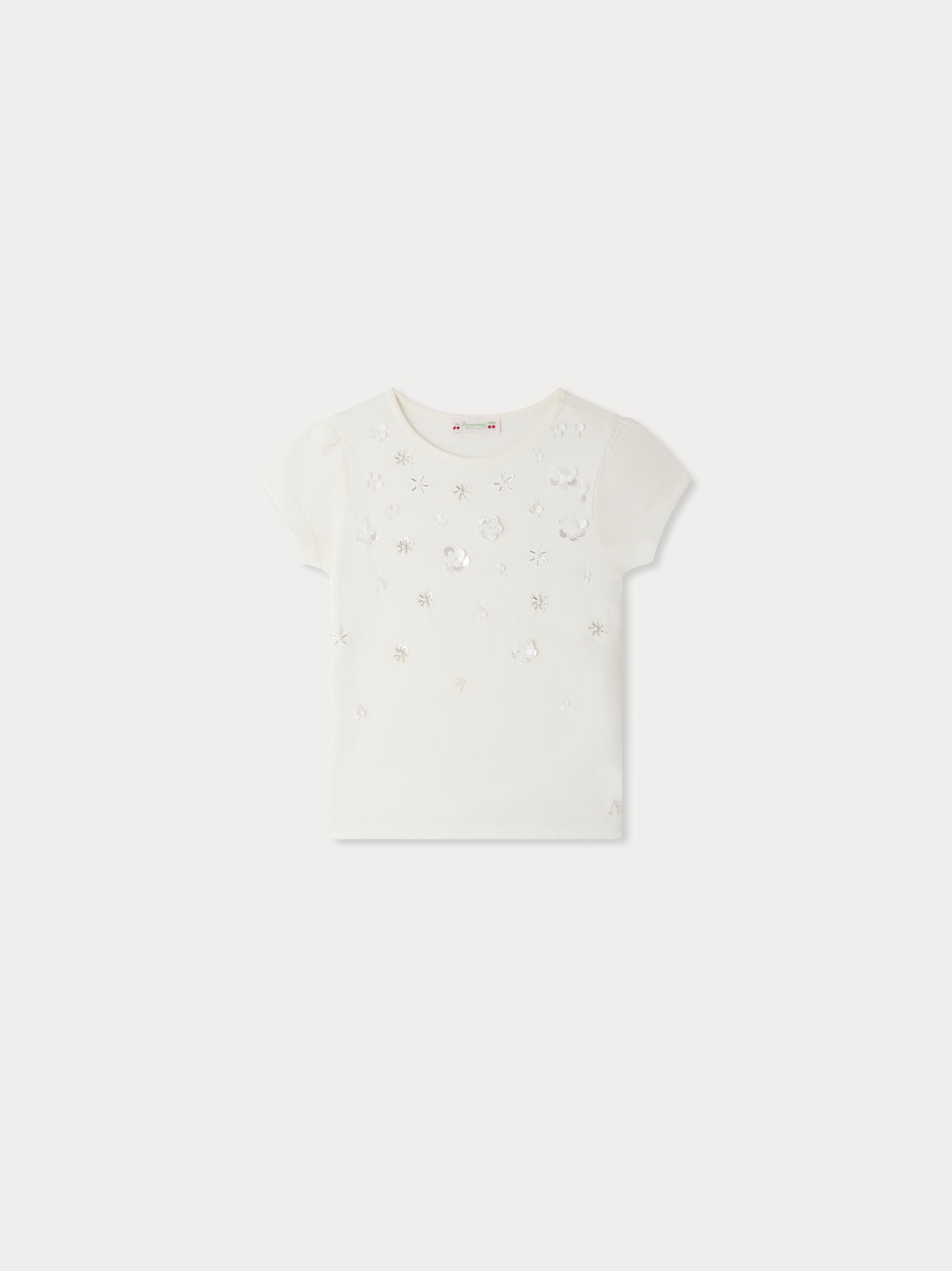 Capricia t-shirt with sequin embroideries