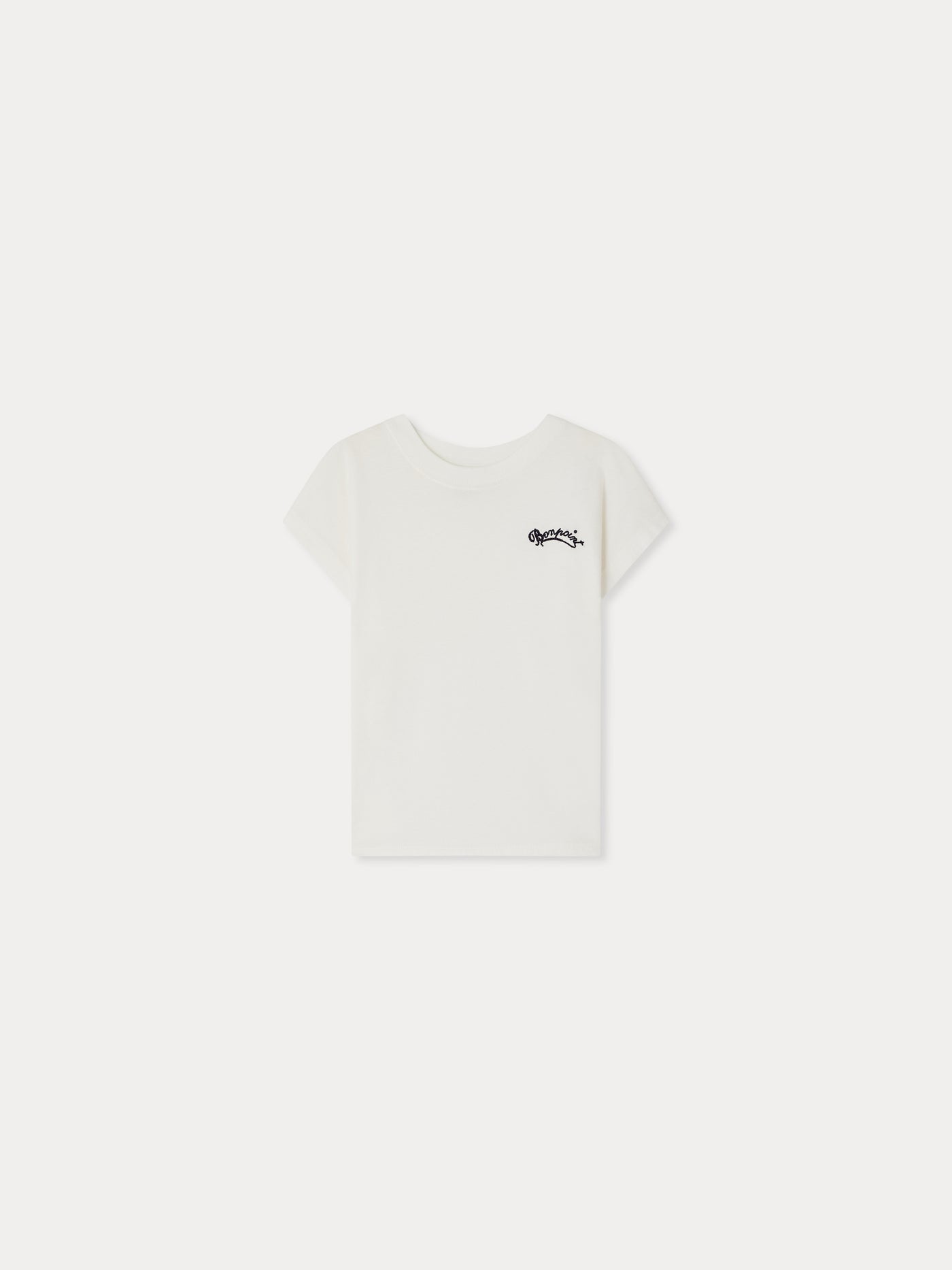 Everine t-shirt embroidered Bonpoint in organic cotton