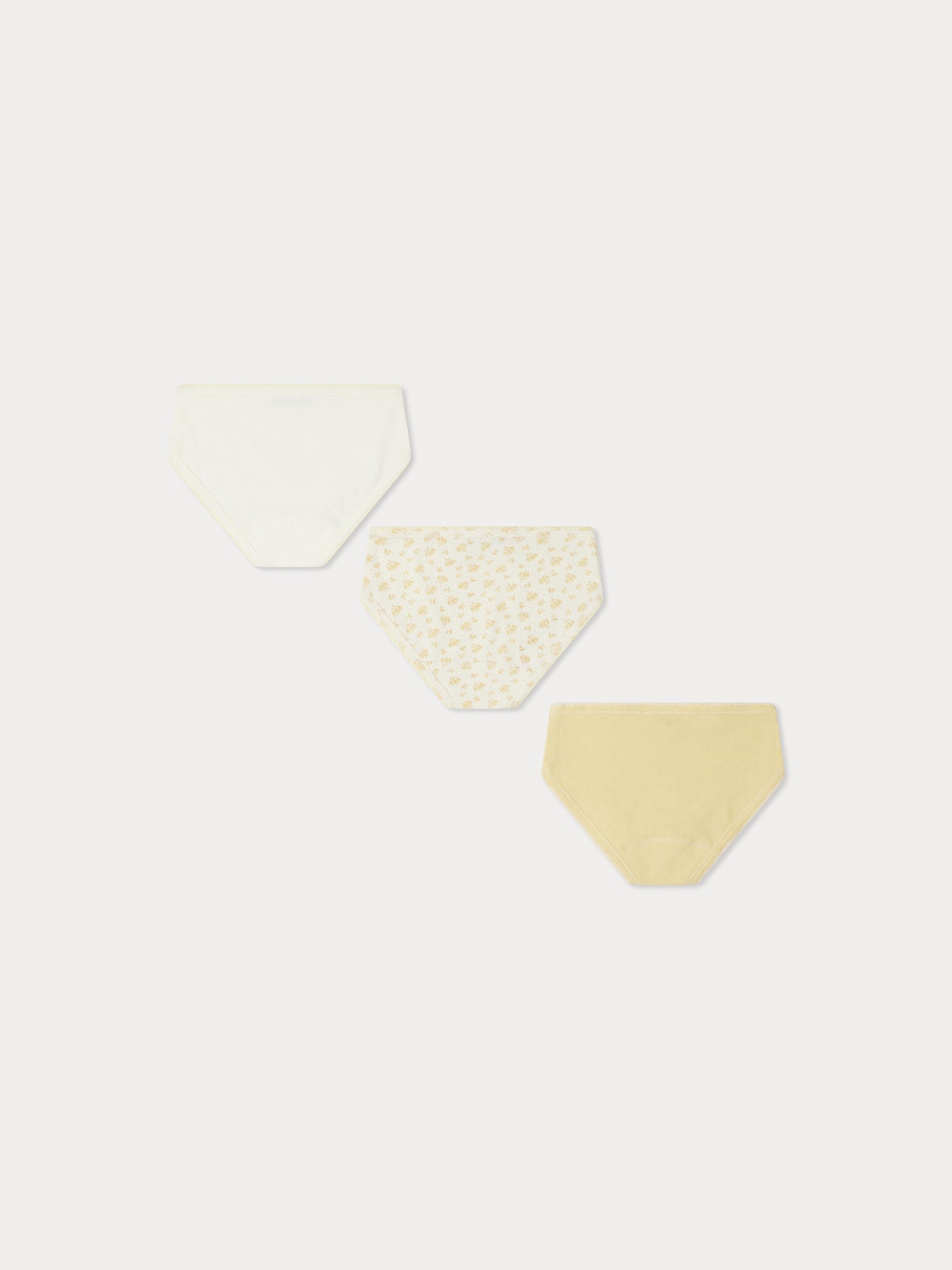 Aubree underwear in yellow cotton