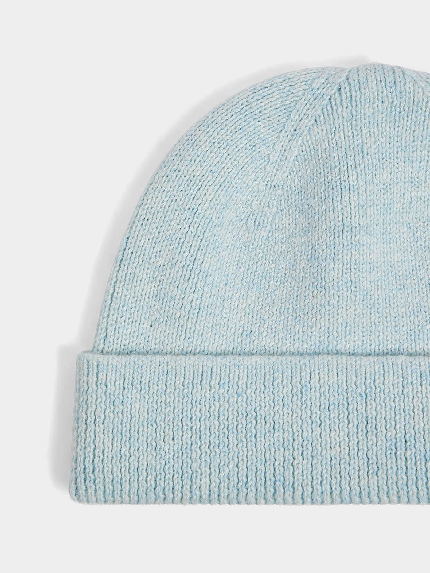 Darbo beanie with blue turn-up