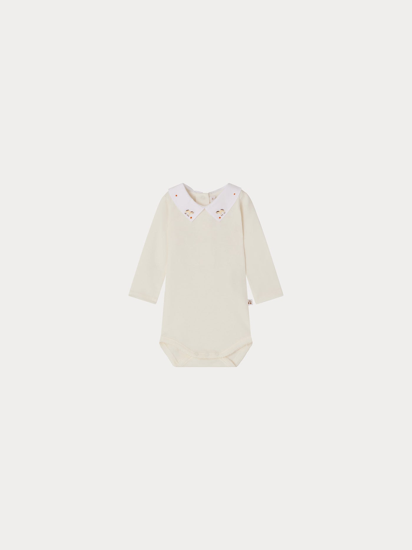 Juillet bodysuit with equestrian embroideries