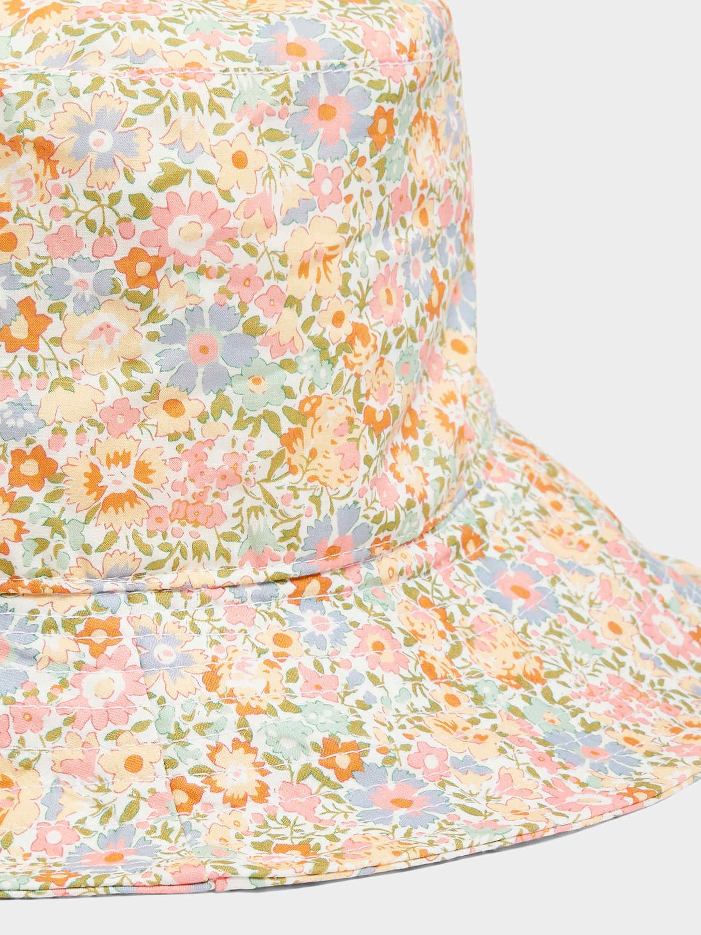 Bonpoint x Vanessa Seward Faye bucket hat made with Liberty fabrics