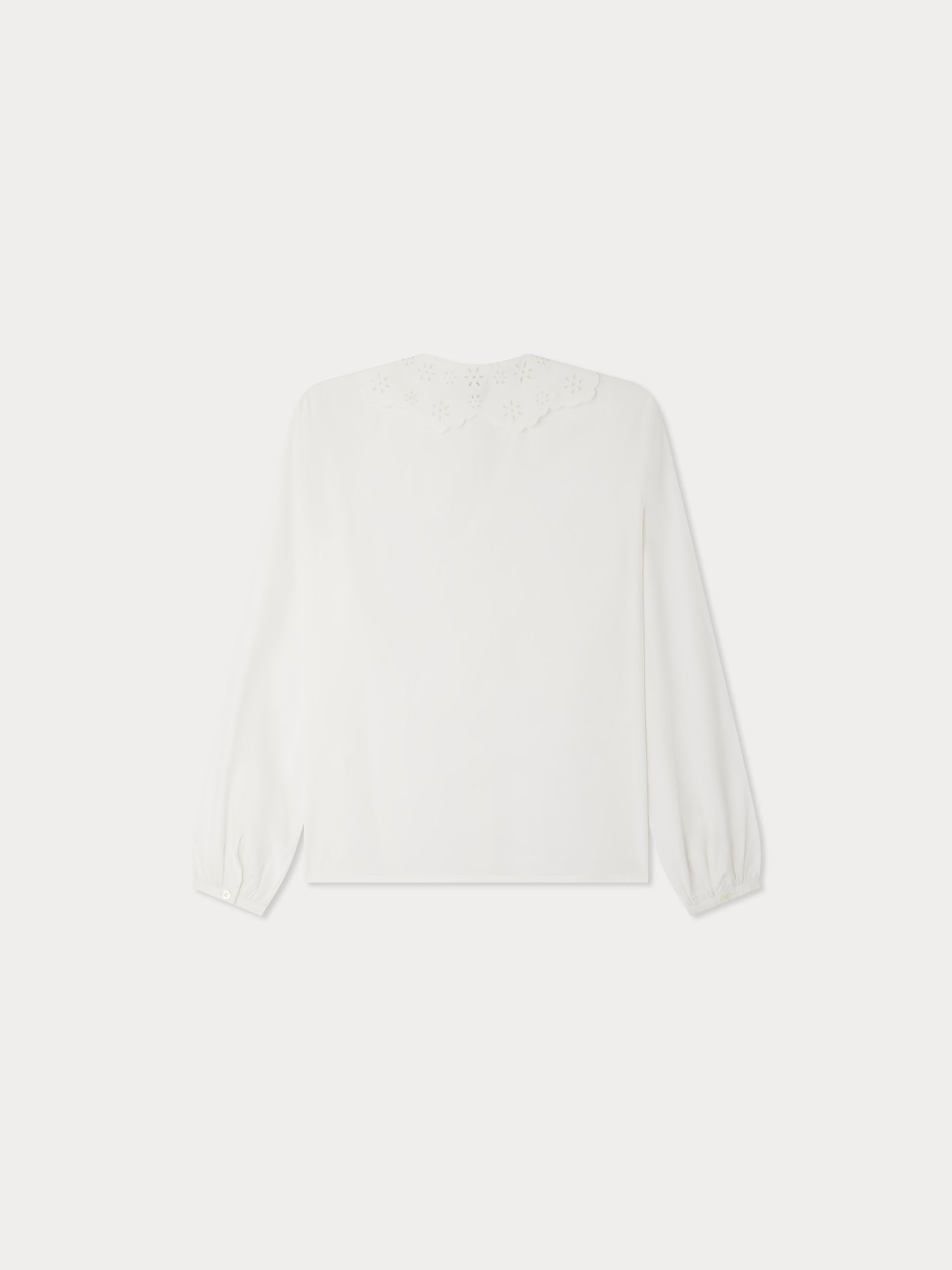 Bonpoint x Vanessa Seward Elegante blouse with english embroideries