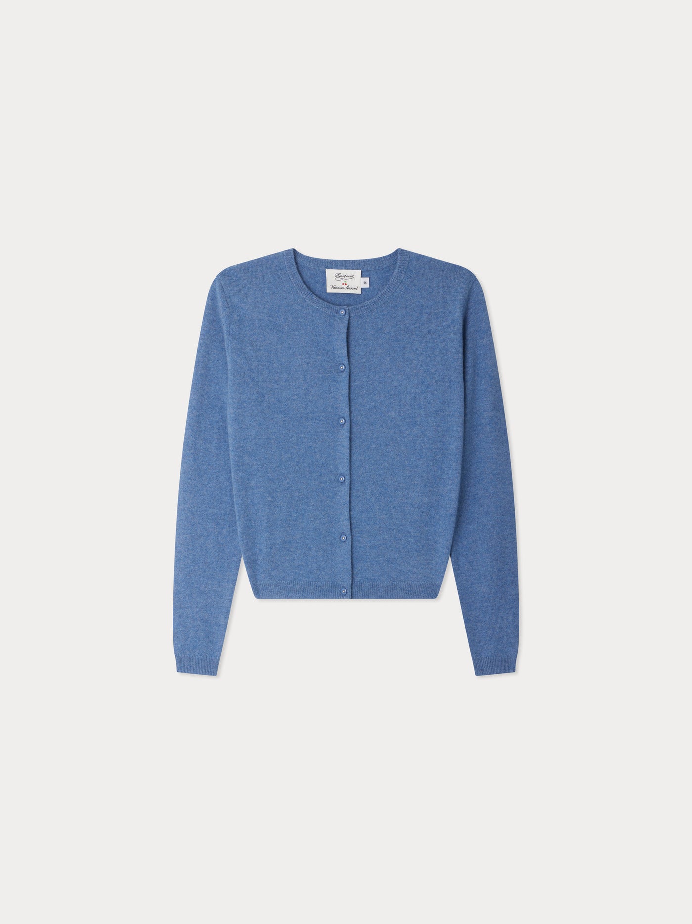 Bonpoint x Vanessa Seward Ginger cardigan in blue cashmere